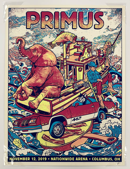 11 Primus Nationwide Arena - Columbus, Ohio 2019 - GIGART Print
