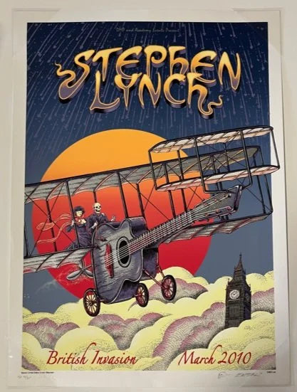 128 EMEK "Stephen Lynch / British Invasion" Print**