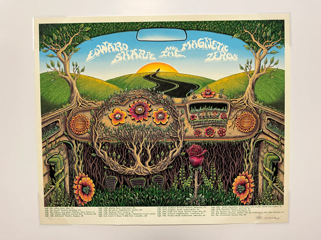 144 EMEK "Edward Sharpe & The Magnetic Zeros Flower Car" Print**