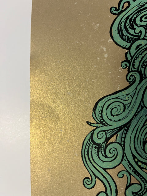 Second Annual Roots Picnic Marq Spusta 2009 Gold Variant Print