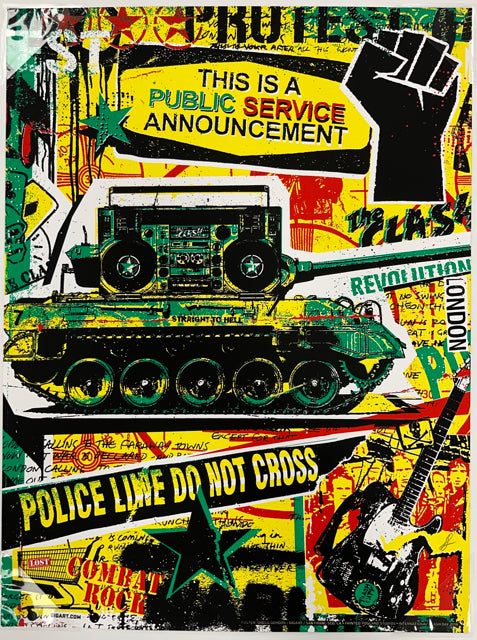187 International Clash Day 2018 Gig Art 2018 Print