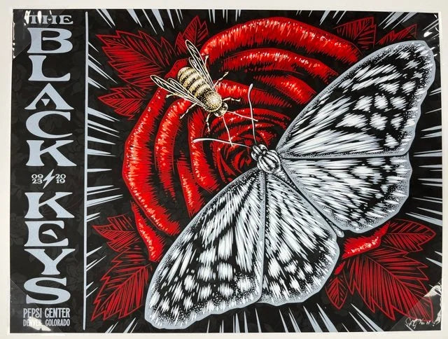197 Black Keys, Pepsi Center, CO Todd Slater Print
