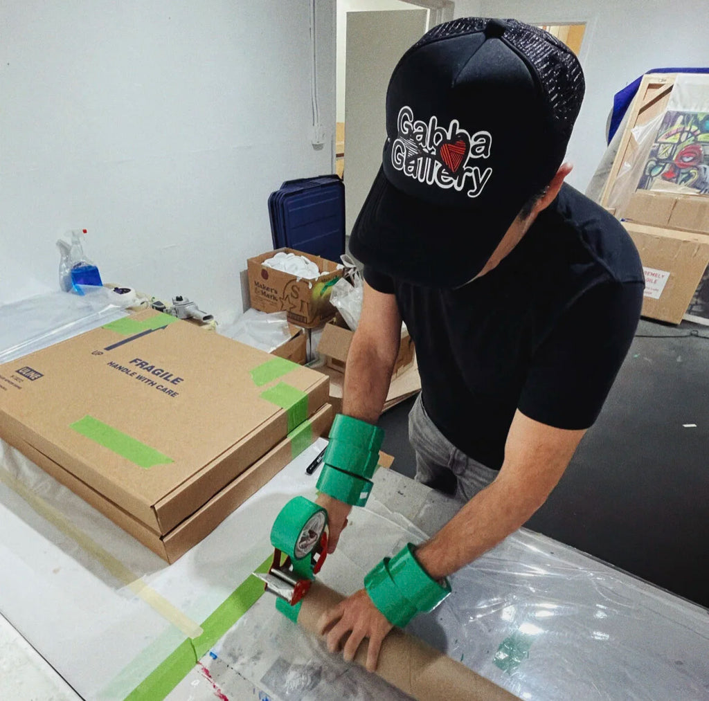 CANTSTOPGOODBOY x Gabba Gallery Black Cap