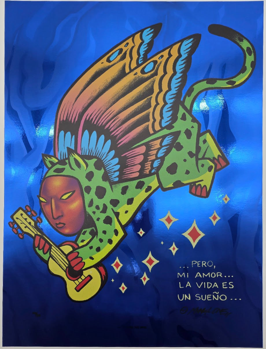 MUNK ONE "La Vida Es Un Sueño" Green Variant Print