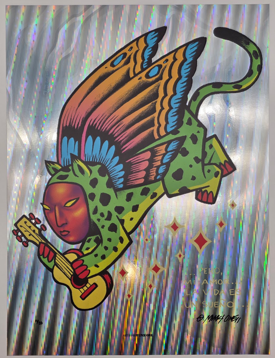 MUNK ONE "La Vida Es Un Sueño" Green Variant Print