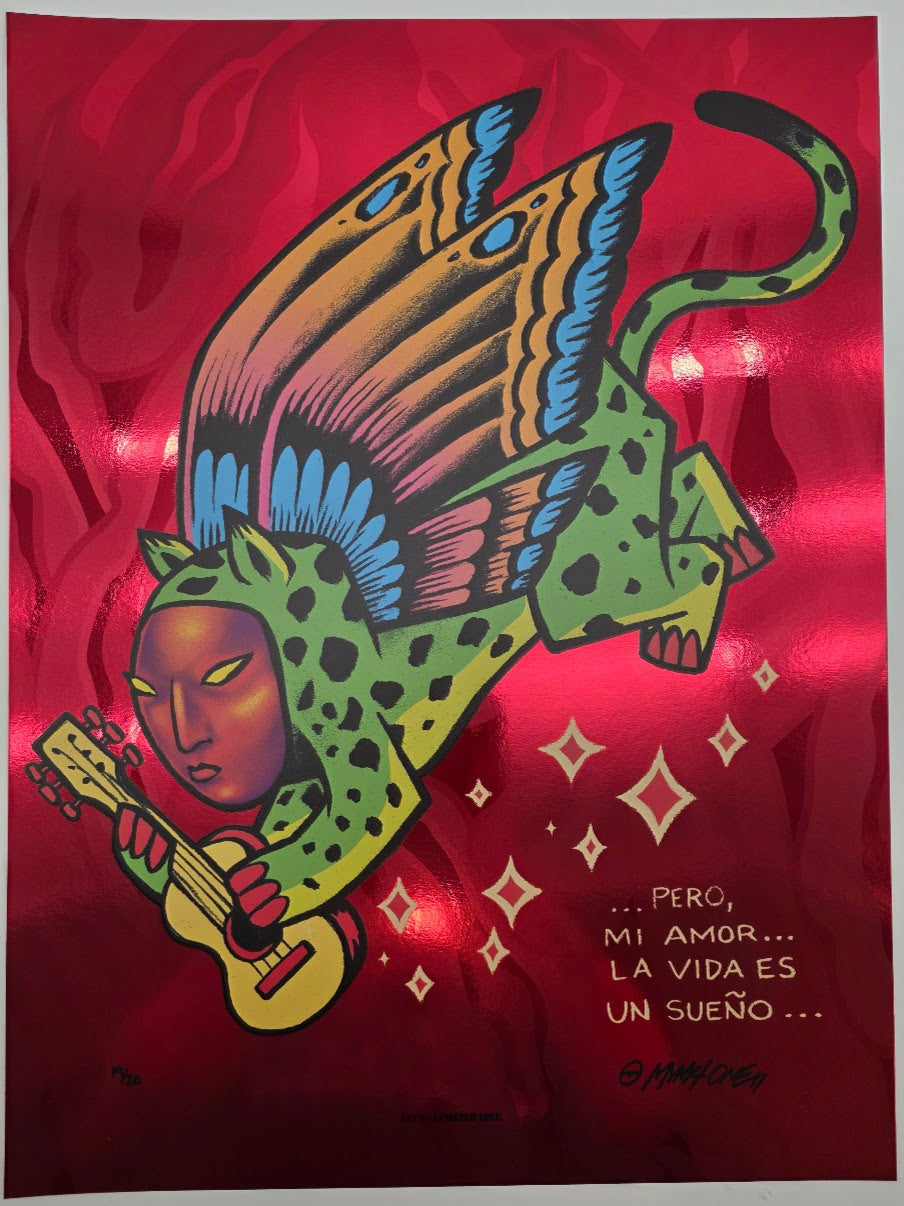 MUNK ONE "La Vida Es Un Sueño" Green Variant Print
