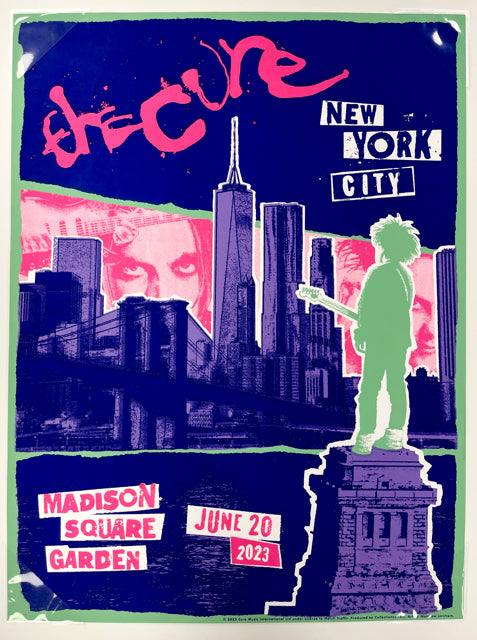 209 The Cure NYC Madison Square Garden Matthew Lineham 2023 Print