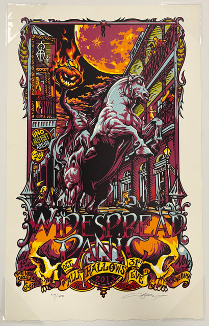 222 Widespread Panic - New Orleans 2013 AJ Masthay Print