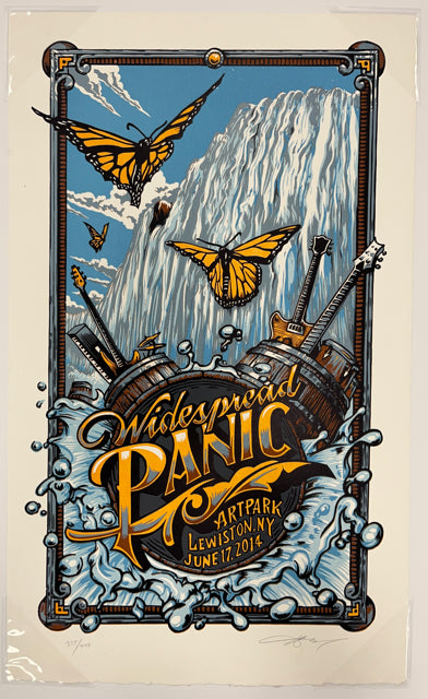 231 Widespread Panic - Art Park Lewiston, NY 2013 AJ Masthay Print