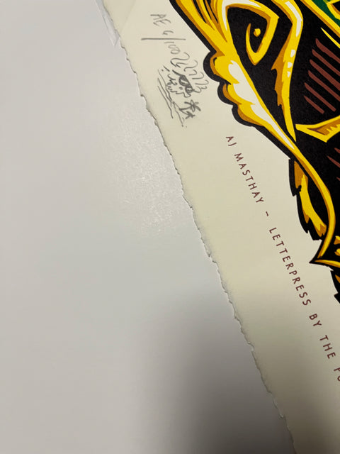 238 Dead and Company Playing in the Sand - Riviera Maya, MX 2019 AJ Masthay Print