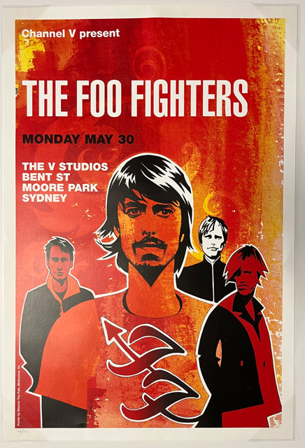 239 Foo Fighters The V Studios - Sydney, AUS 2005 Craig Philips Print