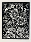 270 EMEK MoonAlice Flowers Black/White Variant