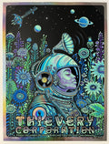 274 EMEK Thievery Corporation Flower Astrogirl Blue Foil