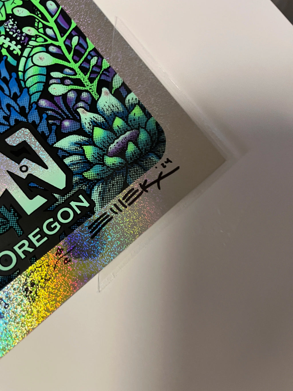 274 EMEK Thievery Corporation Flower Astrogirl Blue Foil