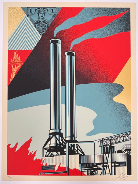 505 "End Power Less 2" - Shepard Fairey / Obey 2022 Print