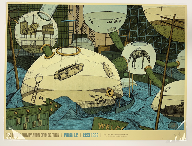 55 Phish - 1983-1989 Companion 3rd Edition 1.2 - 2015 Dan Black & Landline Print