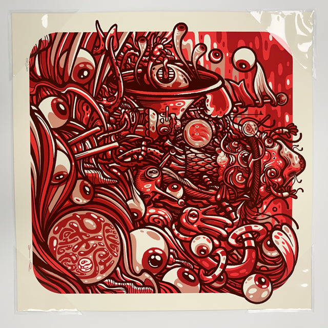 62 Phish Live Oak Pavilion, Wilmington, NC - Ruby Waves - 2023 Drew Millard Print