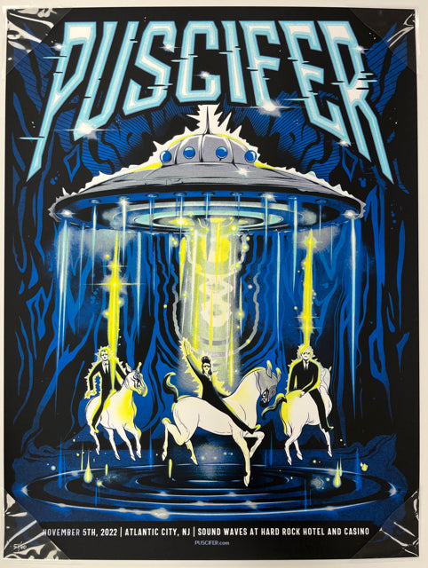 67 Puscifer, Atlantic City, New Jersey, Hard Rock Hotel 2022 Print