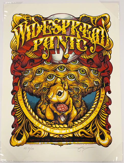 93 Widespread Panic - Port Chester, NY - 2019 AJ Masthay Print