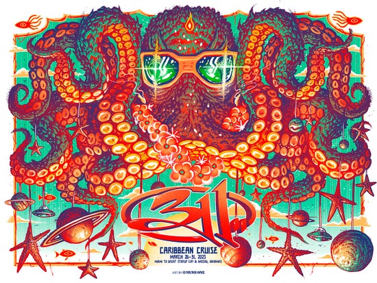 MUNK ONE "311 Cruise Green Variant AP 2025" Print