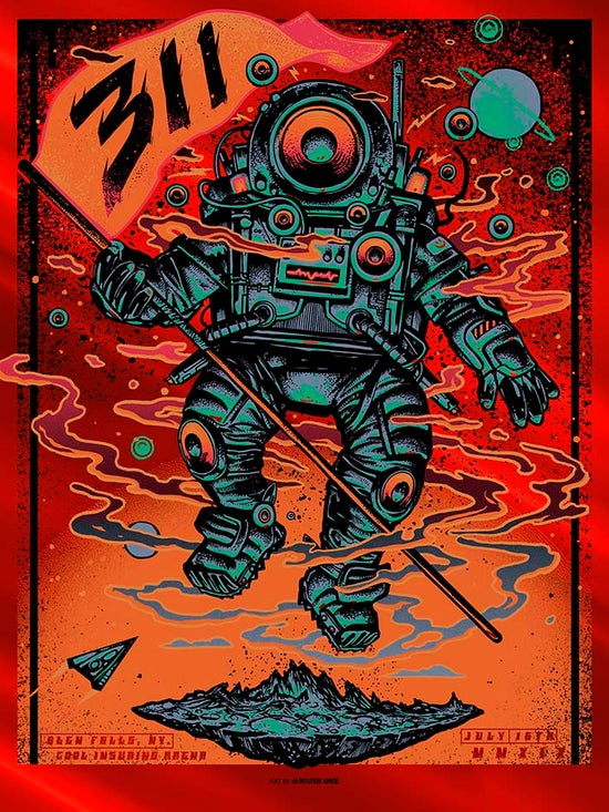 MUNK ONE "311 Glen Falls New York Variant 2019" Print