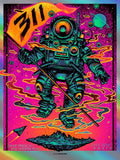 MUNK ONE "311 Glen Falls New York Rainbow Foil 2019" Print