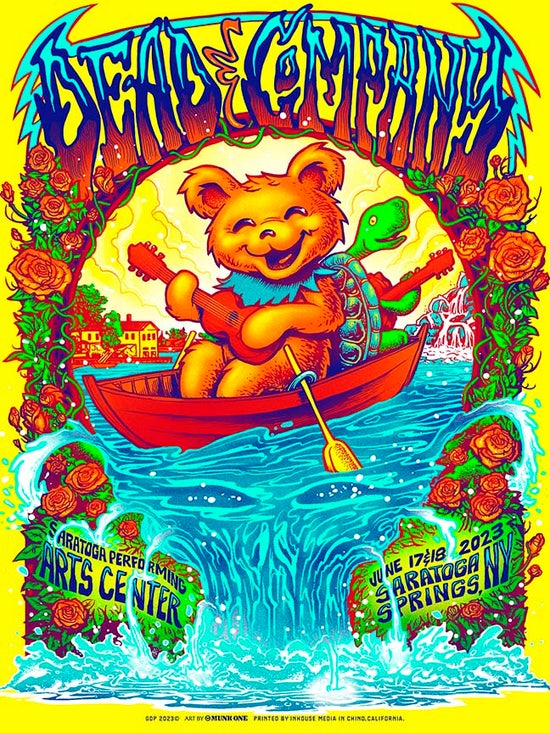 MUNK ONE "Dead & Co Saratoga NY AP" Print