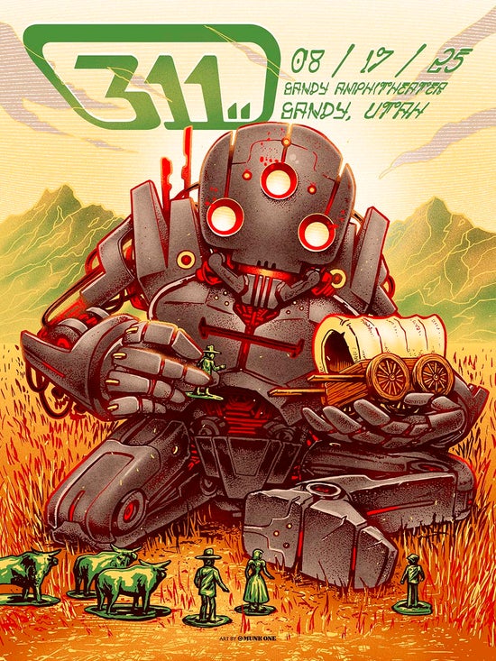 MUNK ONE "311 Sandy, UT Variant AP" Print