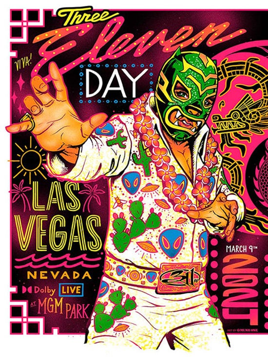 MUNK ONE "311 Day Las Vegas Munk One Side AP" Print