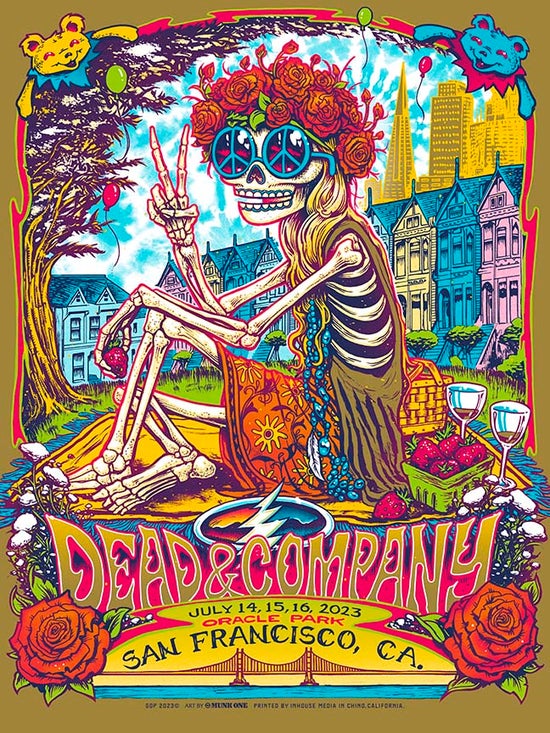 MUNK ONE "Dead & Co San Francisco AP" Print