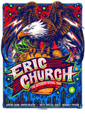 MUNK ONE "Eric Church Atlanta GA Night 1 AP" Print