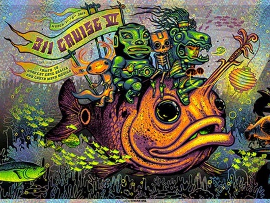 MUNK ONE "311 Cruise Bubble Foil - 2019" Print
