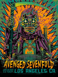 MUNK ONE "Avenged Sevenfold Los Angeles Kia Forum 2023" Print