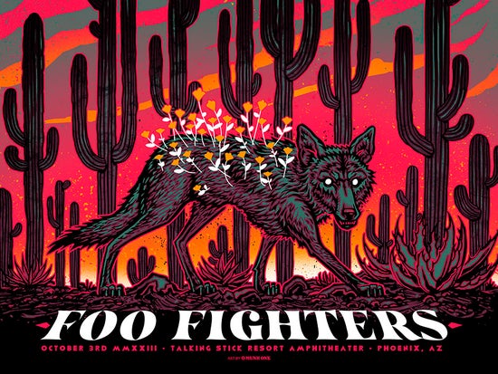 MUNK ONE "Foo Fighters Phoenix AP" Print
