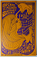 Jefferson Airplane, Jimi Hendrix, Babor Szabo, The Fillmore by Clifford Charles Seeley - June 20-25, 1967 - Vintage Postcard
