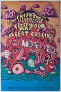 Creedence Clearwater Revival, Fleetwood Mac, Albert Collins, The Fillmore West by Lee Conklin - January 16-19, 1969 - Vintage Postcard