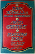 John Mayall, Arlo Guthrie, The Loading Zone, The Fillmore by Stanley Mouse - February 8-10, 1968 - Vintage Postcard