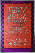 Jeff Beck Group, Spirit, Sweetwater, The Fillmore by Lee Conklin - December 5-8, 1968 - Vintage Handbill