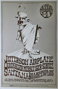 Jefferson Airplane, Quicksilver Messenger Service, Santana, It's A Beautiful Day, Winterland by Randy Tuten - February 23, 1970 - Vintage Handbill