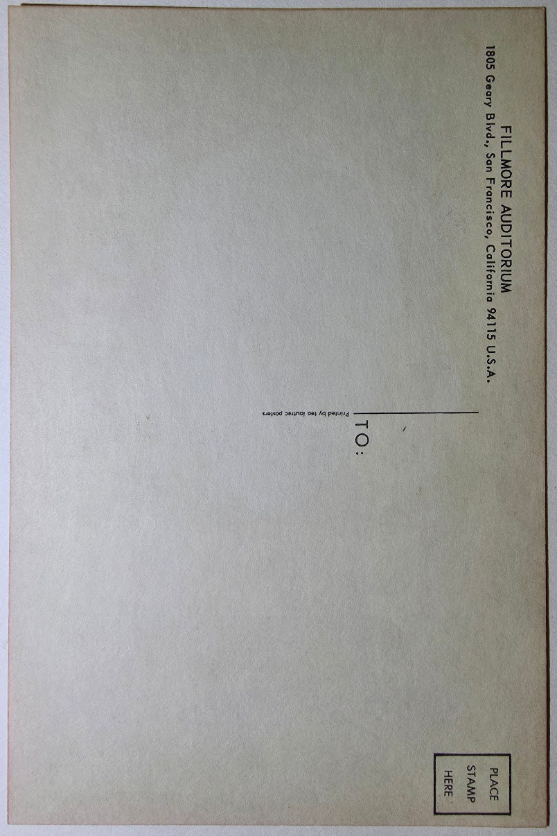 Donovan, Cow Palace by Bonnie MacLean - September 22, 1967 - Vintage Postcard