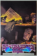Ike And Tina Turner, Spirit, Winterland by Randy Tuten - October 30-31, 1970 - Vintage Handbill