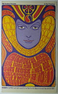 The Grateful Dead, Big Mama Mae Thornton, Tim Rose, The Fillmore. by Wes Wilson - December 9-11, 1966 - Vintage Handbill