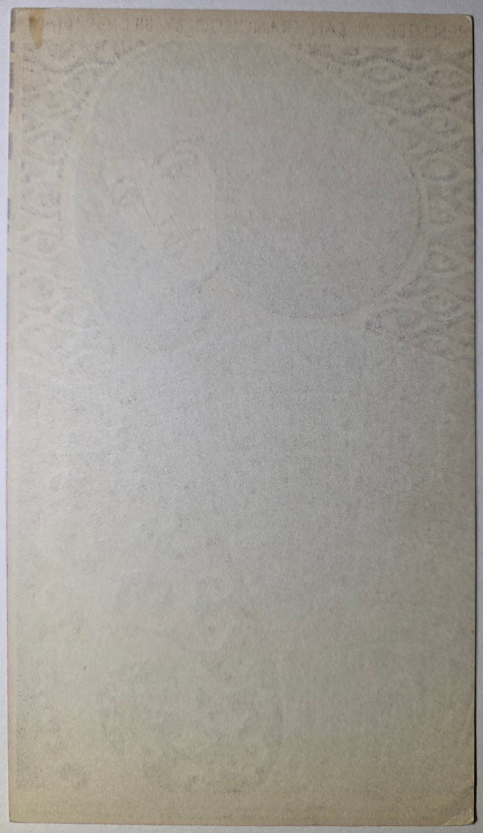 The Doors, Sopwith Camel, The Young Rascals, The Fillmore by Wes Wilson - January 6-7, 1967 - Vintage Handbill