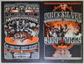 Santana, Quicksilver Messenger Service, Buddy Miles, The Fillmore West by Norman Orr - September 10-13, 17-20, 1970 - Vintage Handbill/Postcard