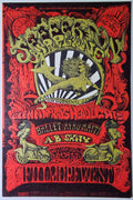 Jefferson Airplane, Ballet Afro-Haiti, A.B. Skhy, The Fillmore West by Lee Conklin - October 24-26, 1968 - Vintage Handbill