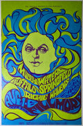 Muddy Waters, Buffalo Springfield, Richie Havens, The Fillmore by Bonnie MacLean - August 1-6, 1967 - Vintage Postcard