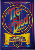 BGSE-3 Tie-Died Film, The Fillmore by Randy Tuten - September 21, 1995 - San Francisco, Fillmore Gig Print