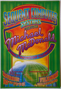 BGSE-8 Michael McDonald, The Fillmore by Randy Tuten - November 10, 1998 - San Francisco, Fillmore Gig Print