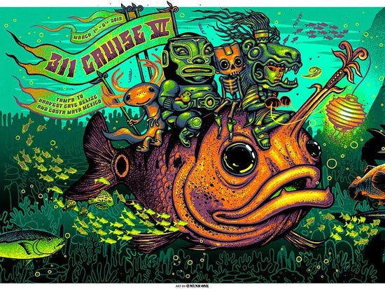 MUNK ONE "311 2019 Cruise Green Ink AP" Print