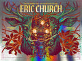 MUNK ONE "Eric Church Columbus Variant AP Rainbow Foil" Print